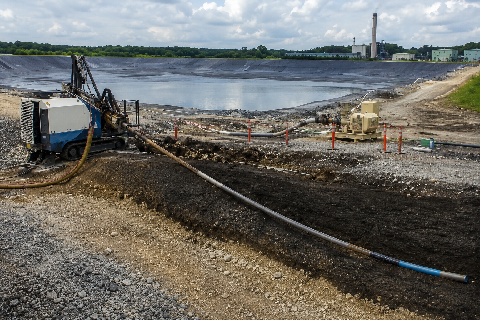 Horizontal Wells CCR Dewatering